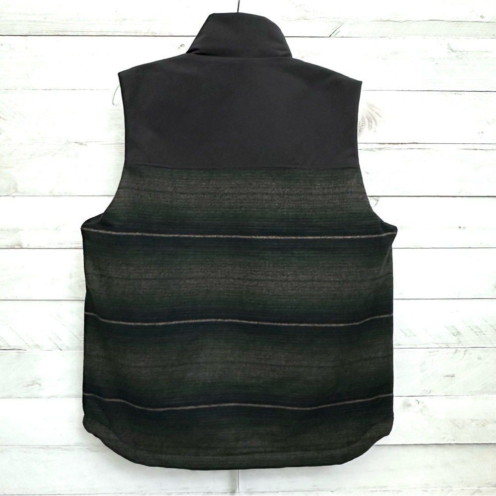 Pendleton Men’s M/L Wool Blend Vest • Black Green • NWT - Picture 2 of 12